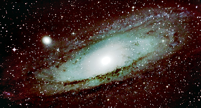 Image of core of galaxy M31