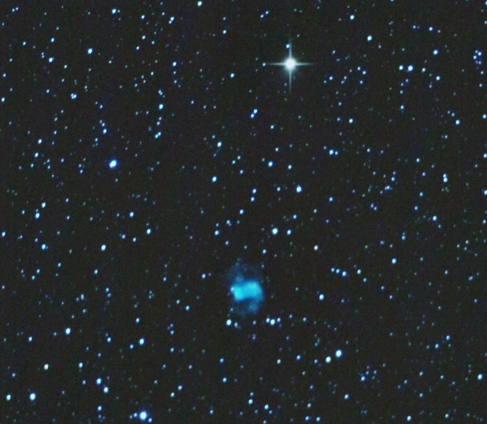 Image of M76, planetary nebula
