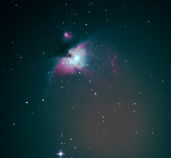 Image of M42, the Orion nebula