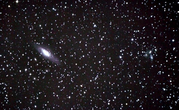 Photo of NGC7331 and Stefan's Quintet
